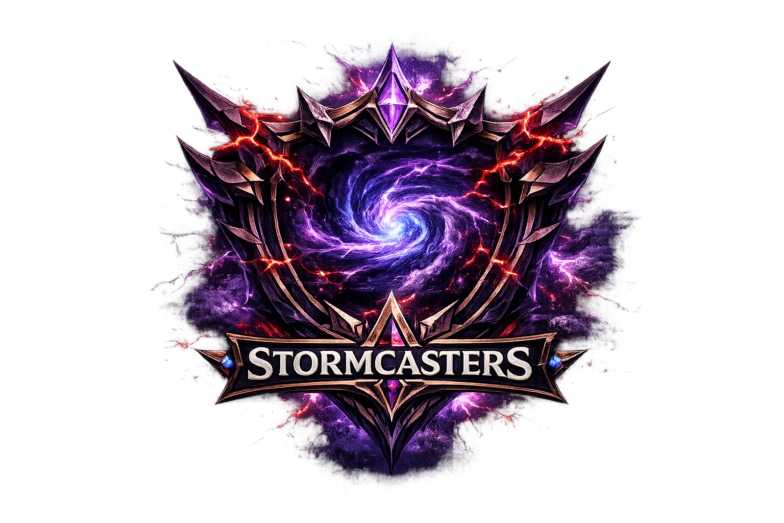 Stormcasters faction emblem — BrawlCode IntelliJ team, channelers of the tempest